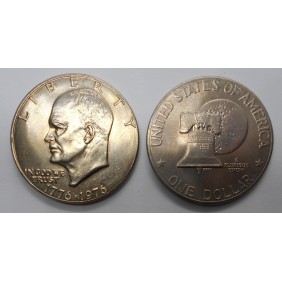 USA 1 Dollar Eisenhower 1976