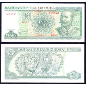 CUBA 5 Pesos 2017