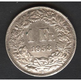 SWITZERLAND 1 Franc 1953