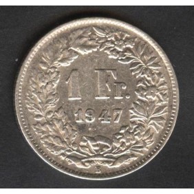SWITZERLAND 1 Franc 1947
