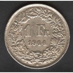 SWITZERLAND 1 Franc 1944 AG