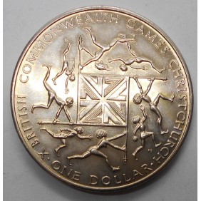 NEW ZEALAND 1 Dollar 1974...