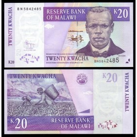 MALAWI 20 Kwacha 2009