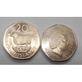 FALKLAND ISLANDS 20 Pence 2004