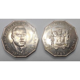 JAMAICA 50 Cents 1989...