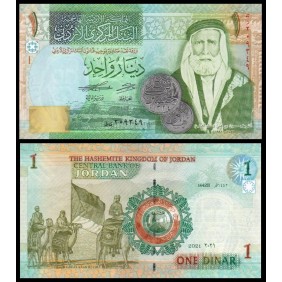 JORDAN 1 Dinar 2021