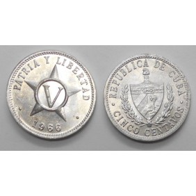 CUBA 5 Centavos 1966