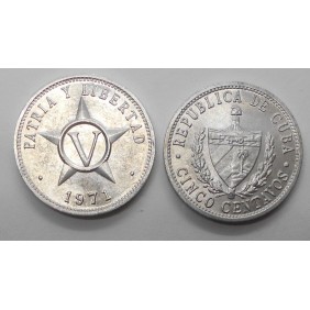 CUBA 5 Centavos 1971