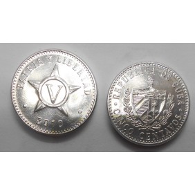 CUBA 5 Centavos 2010