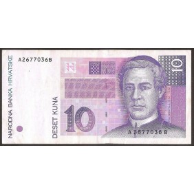 CROATIA 10 Kuna 1993