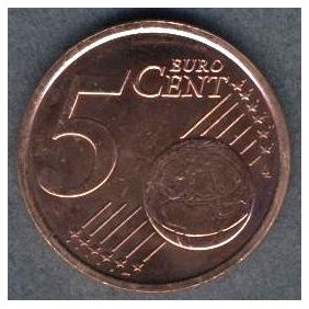 ITALIA 5 Euro Cent 2009