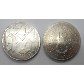 DDR 10 Mark 1990 1 May...
