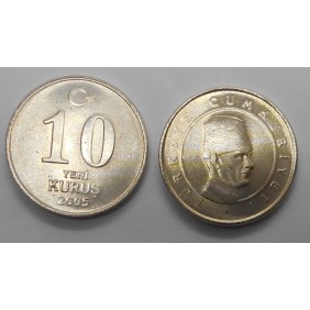 TURKEY 10 Kurus 2005