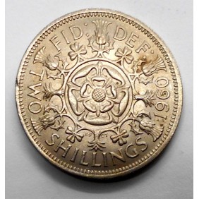 GREAT BRITAIN Florin 1960