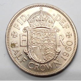 GREAT BRITAIN 1/2 Crown 1960