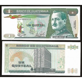 GUATEMALA 1 Quetzal 1989