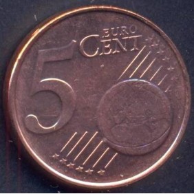 NETHERLANDS 5 Euro Cent 2008