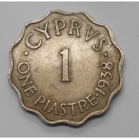 CYPRUS 1 Piastre 1938
