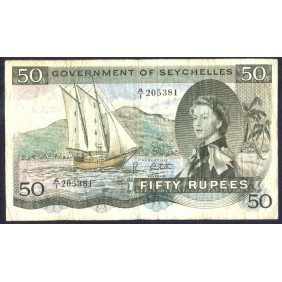 SEYCHELLES 50 Rupees 1973