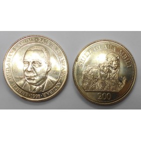 TANZANIA 200 Shilingi 1998...