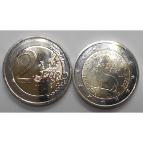 ESTONIA 2 Euro 2021 Lupo Wolf