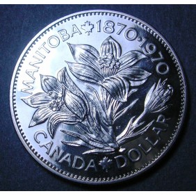 CANADA 1 Dollar 1970 Manitoba