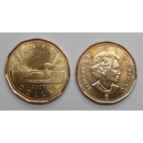 CANADA 1 Dollar 2007