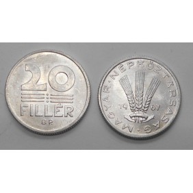 HUNGARY 20 Filler 1967