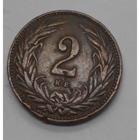 HUNGARY 2 Filler 1910