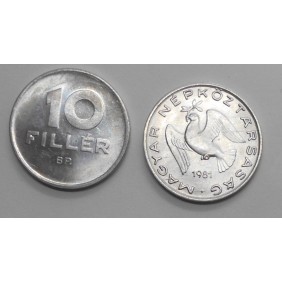 HUNGARY 10 Filler 1981