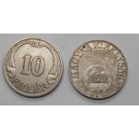 HUNGARY 10 Filler 1935