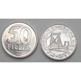 HUNGARY 50 Filler 1985