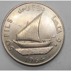 SOUTH ARABIA 50 Fils 1964