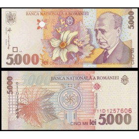 ROMANIA 5000 Lei 1998