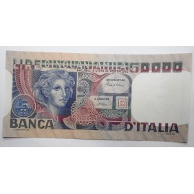 50.000 Lire VOLTO DI DONNA...