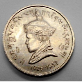 BHUTAN 25 Naya Paisa 1966...