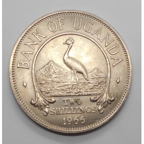 UGANDA 2 Shillings 1966