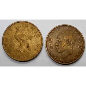 TANZANIA 20 Senti 1966