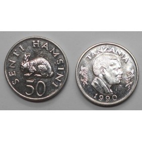 TANZANIA 50 Senti 1990