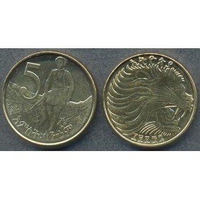 ETHIOPIA 5 Cents 2004