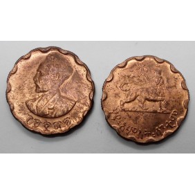 ETHIOPIA 25 Cents EE1936...