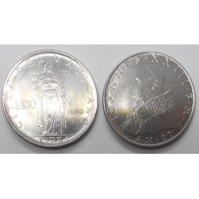 VATICANO 100 Lire 1960