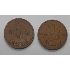 FINLAND 5 Pennia 1938