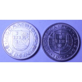 MOZAMBIQUE 20 Escudos 1971