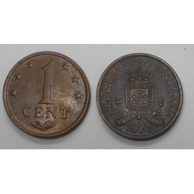NETHERLANDS ANTILLES 1 Cent...