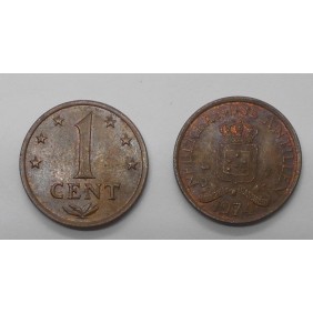 NETHERLANDS ANTILLES 1 Cent...