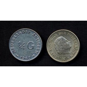 NETHERLANDS ANTILLES 1/4...