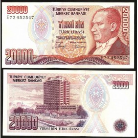 TURKEY 20.000 Lira L. 1970...