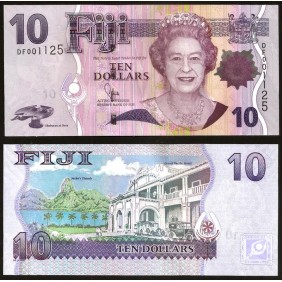FIJI 10 Dollars 2011