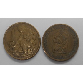 CZECHOSLOVAKIA 1 Koruna 1975